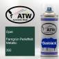 Preview: Opel, Farngrün Perleffekt Metallic, 392: 400ml Sprühdose, von ATW Autoteile West.